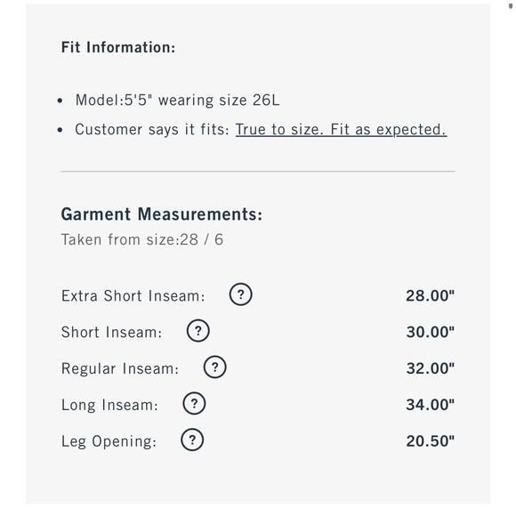 Abercrombie & Fitch HIGH RISE BOOTCUT Size 36 Long X Kathleen Post - Tall Plus - Picture 6 of 6